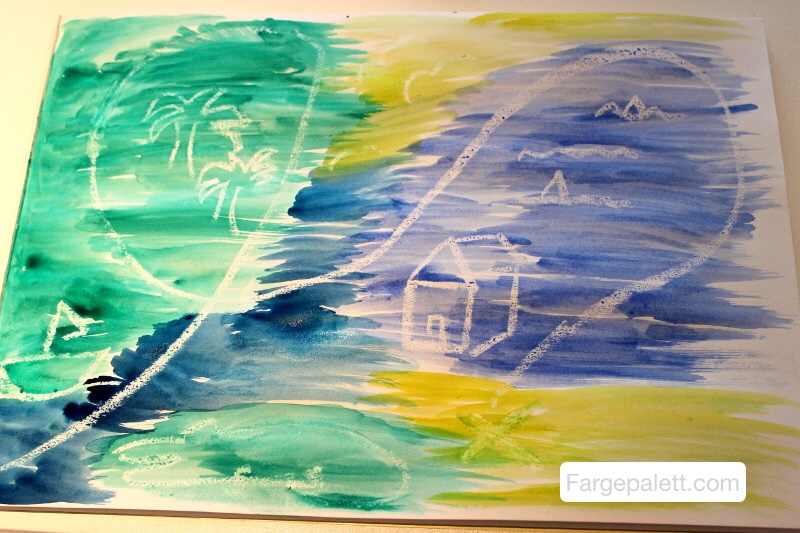 Aktivitet, barneaktivitet, barnehage, diy, påske, påskeaktivitet, forming, formingsaktivitet, ideer, fantasifull, fargepalett, lage, pynt, småbarn, yngste, småbarnsavdeling, tips,, utstyr, vann, stearinlys,tegne, skattekart,Hemmelig 